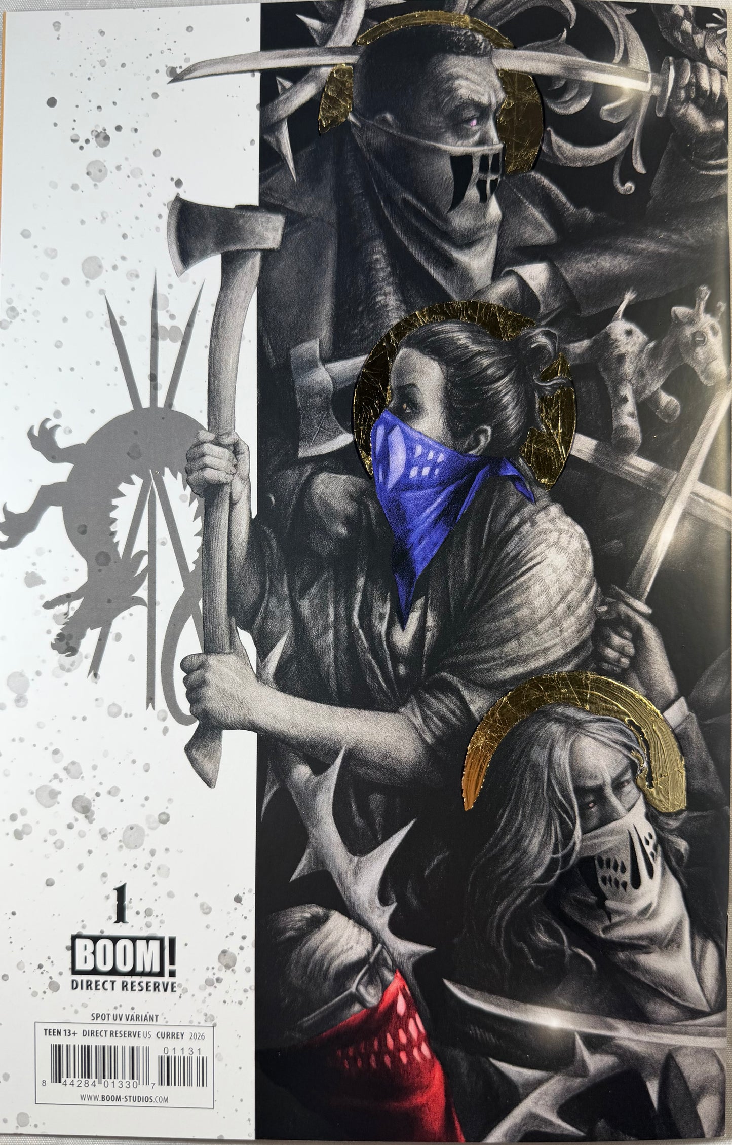
                  
                    FALL OF THE HOUSE OF SLAUGHTER #1 GILDED SPOT UV SDCC EXCLUSIVE BY ANDREW K. CURREY
                  
                
