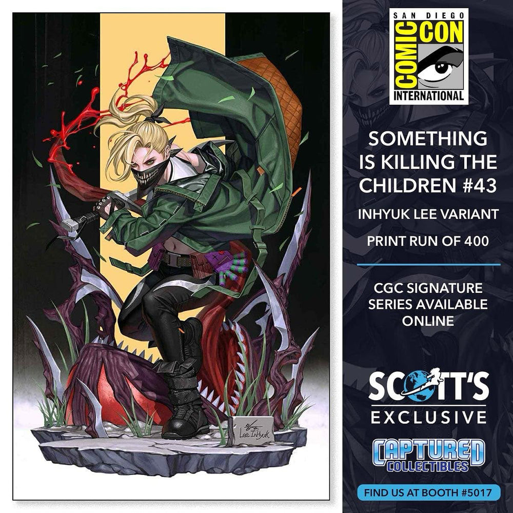 SOMETHING IS KILLING THE CHILDREN #43 SDCC EXCLUSIVE COVER BY INHYUK LEE