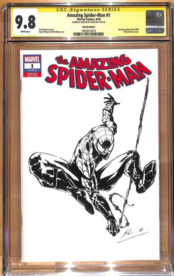 Skan Srisuwan CGC Sketch Cover Opportunity NYCC – LTD TO 5 SPOTS