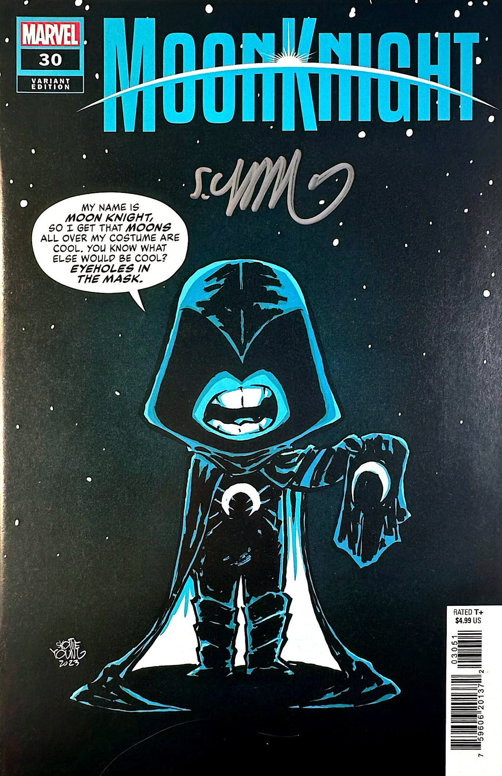 MOON KNIGHT #30 SIGNED BY SKOTTIE YOUNG