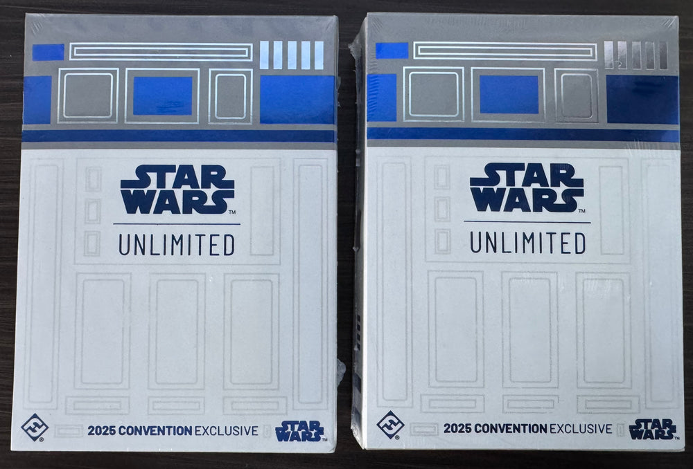
                  
                    STAR WARS UNLIMITED SDCC EXCLUSIVE DROID CARD R2-D2 PACK
                  
                