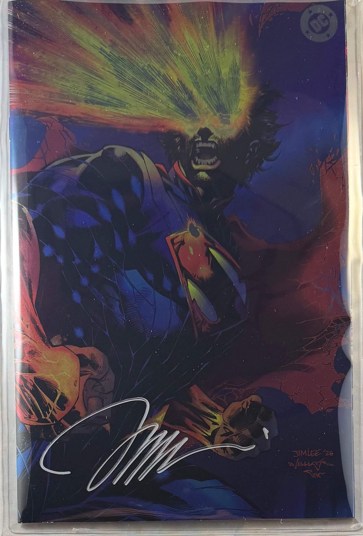 
                  
                    ABSOLUTE SUPERMAN #21 JIM LEE SDCC EXCLUSIVE 3 COVER SET (ALL SIGNED BY JIM LEE)
                  
                