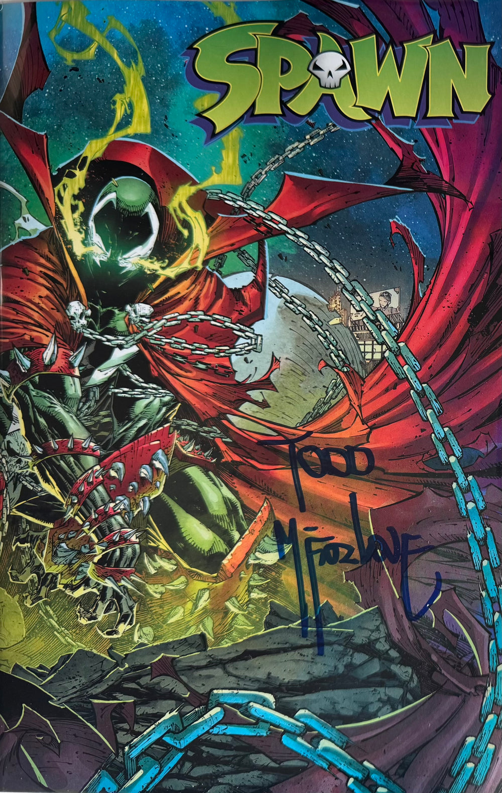 SPAWN #361 WONDERCON 2025 EXCLUSIVE VARIANT BY BRETT BOOTH