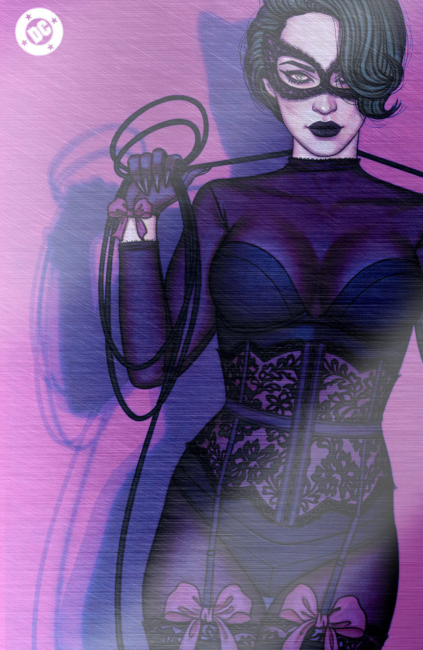 CATWOMAN #79 “SEDUCTIVE PURR” NYCC EXCLUSIVE FOIL COVER BY JENNY FRISON