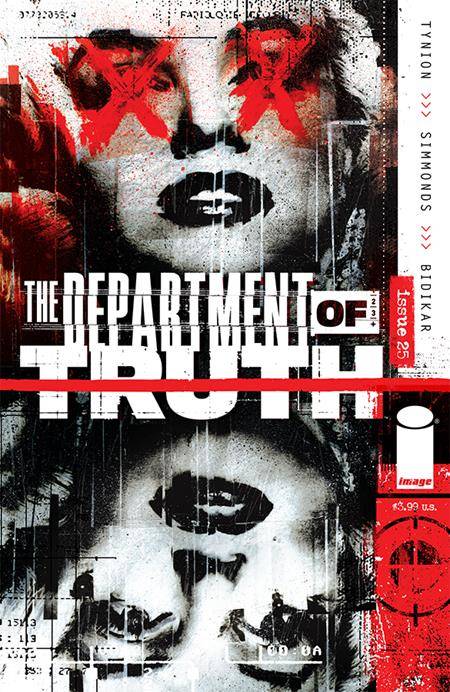 DEPARTMENT OF TRUTH #25 INCENTIVE COVER 1:10 BY SIMMONDS