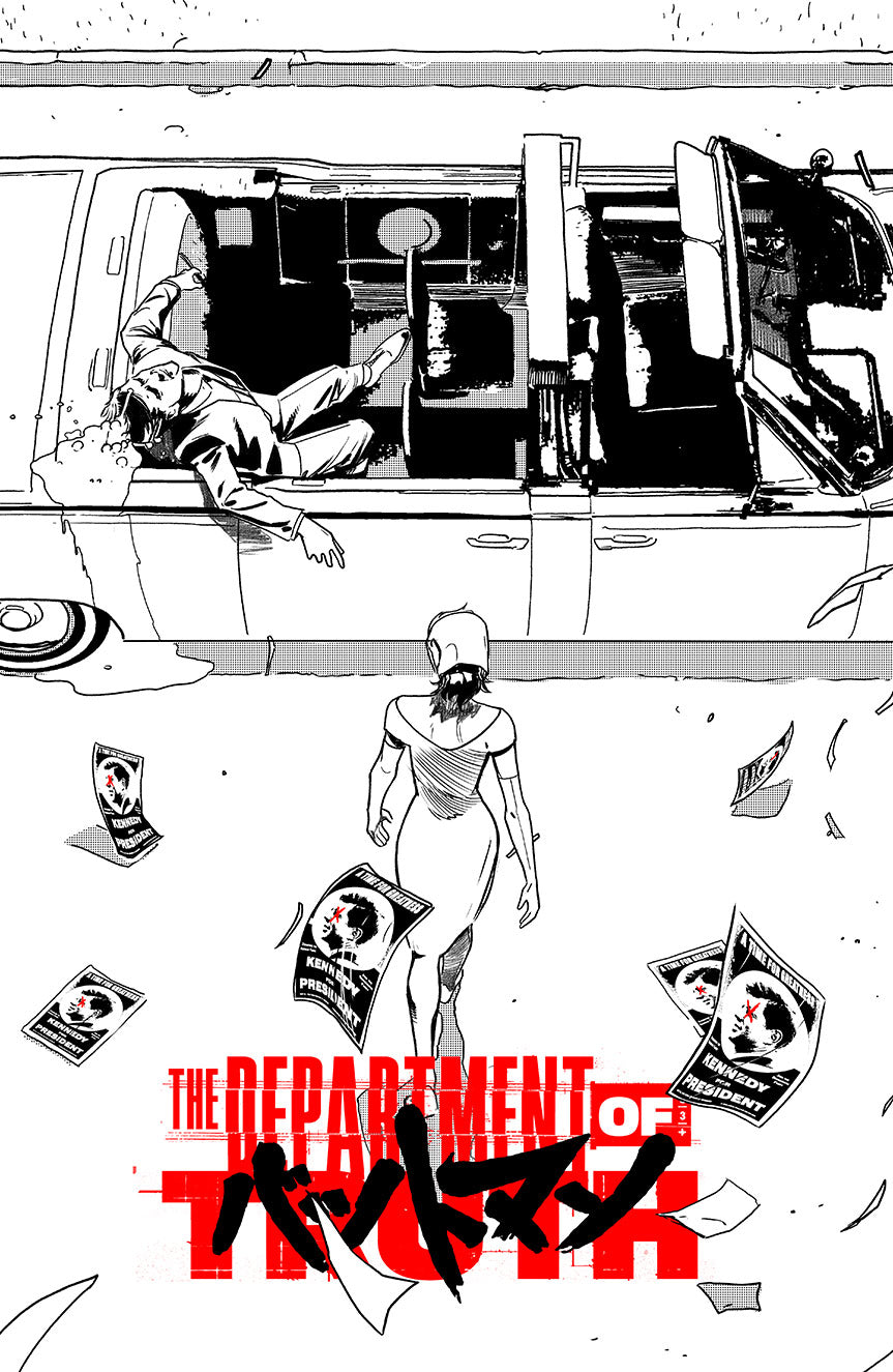 DEPARTMENT OF TRUTH #0 "SKETCH DEATH WALK" NYCC EXCLUSIVE COVER BY JAVIER FERNANDEZ