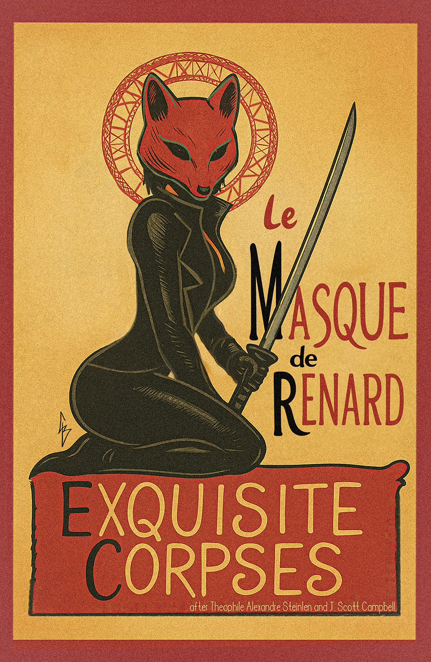 EXQUISITE CORPSES #5 “RISQUÉ IT ALL” NYCC EXCLUSIVE COVER BY CHRISTOPHER BUST