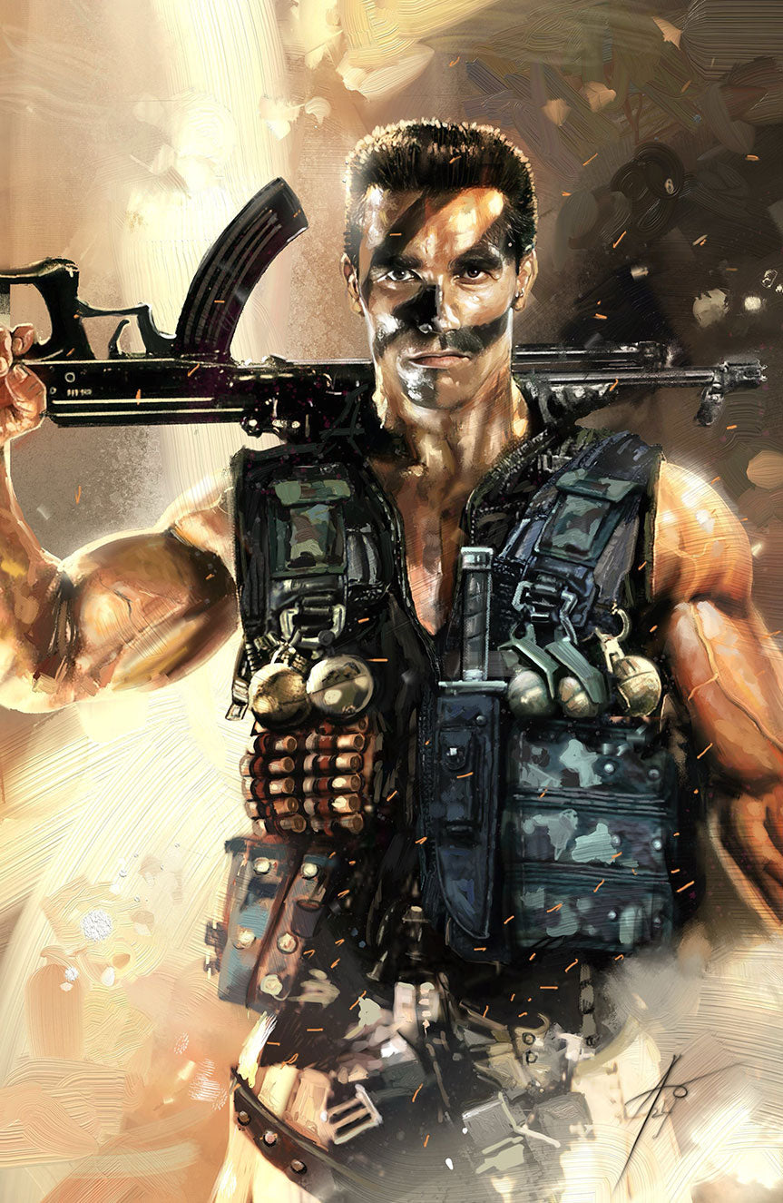 FAME: ARNOLD SCHWARZENEGGER MEGACON 2025 EXCLUSIVE COVER BY RUDY AO