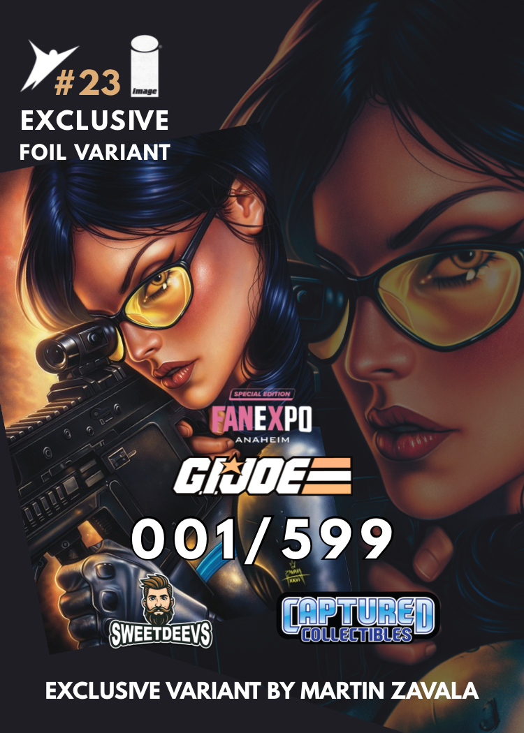 
                  
                    GI JOE #23 FAN EXPO ANAHEIM FOIL EXCLUSIVE BY MARTIN ZAVALA
                  
                