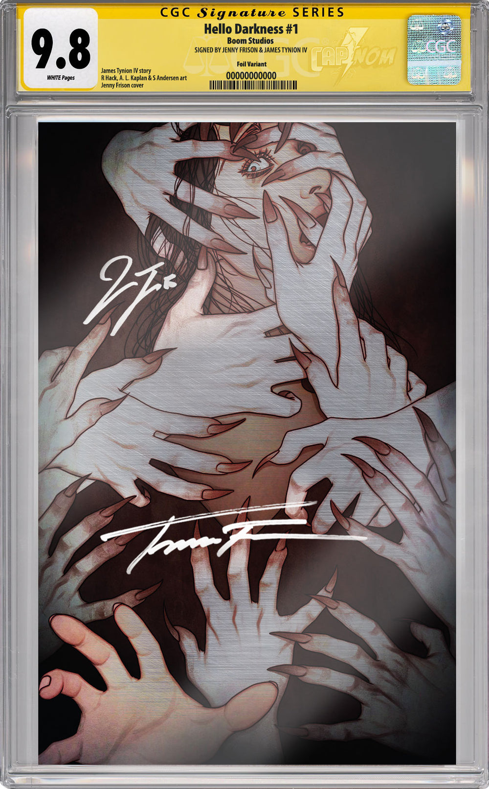 HELLO DARKNESS #1 NYCC EXCLUSIVE FOIL EDITION BY JENNY FRISON