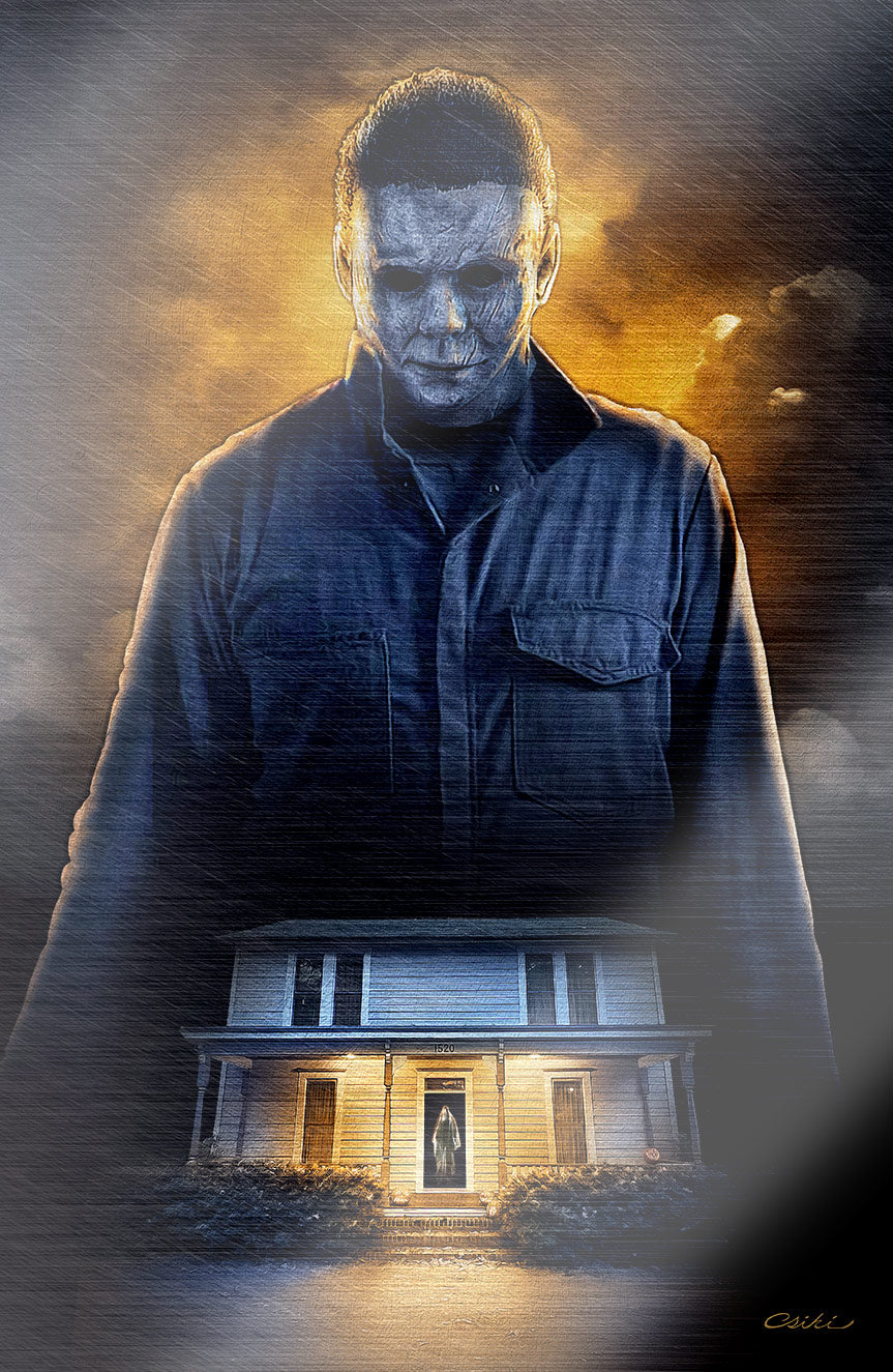 ORBIT: BIRTH OF A SLASHER “WHO’S HOUSE” NYCC EXCLUSIVE COVER BY ROB CSIKI