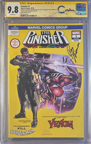 アメコミリーフ Punisher Limited Series #1 CGC Punisher Limited Series #1 | TCC 2023
