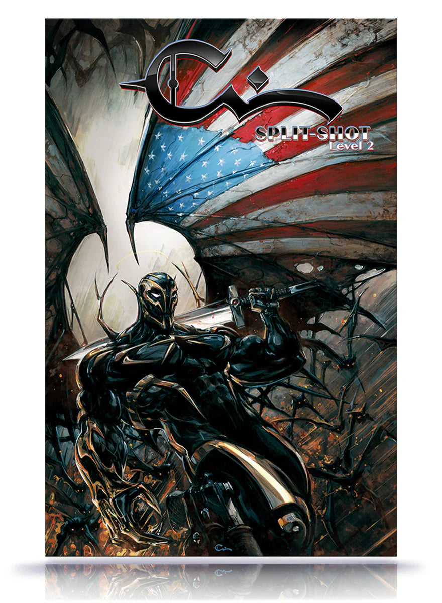 SPLIT-SHOT LEVEL 2 2ND PRINTING EXCLUSIVE BY CLAYTON CRAIN