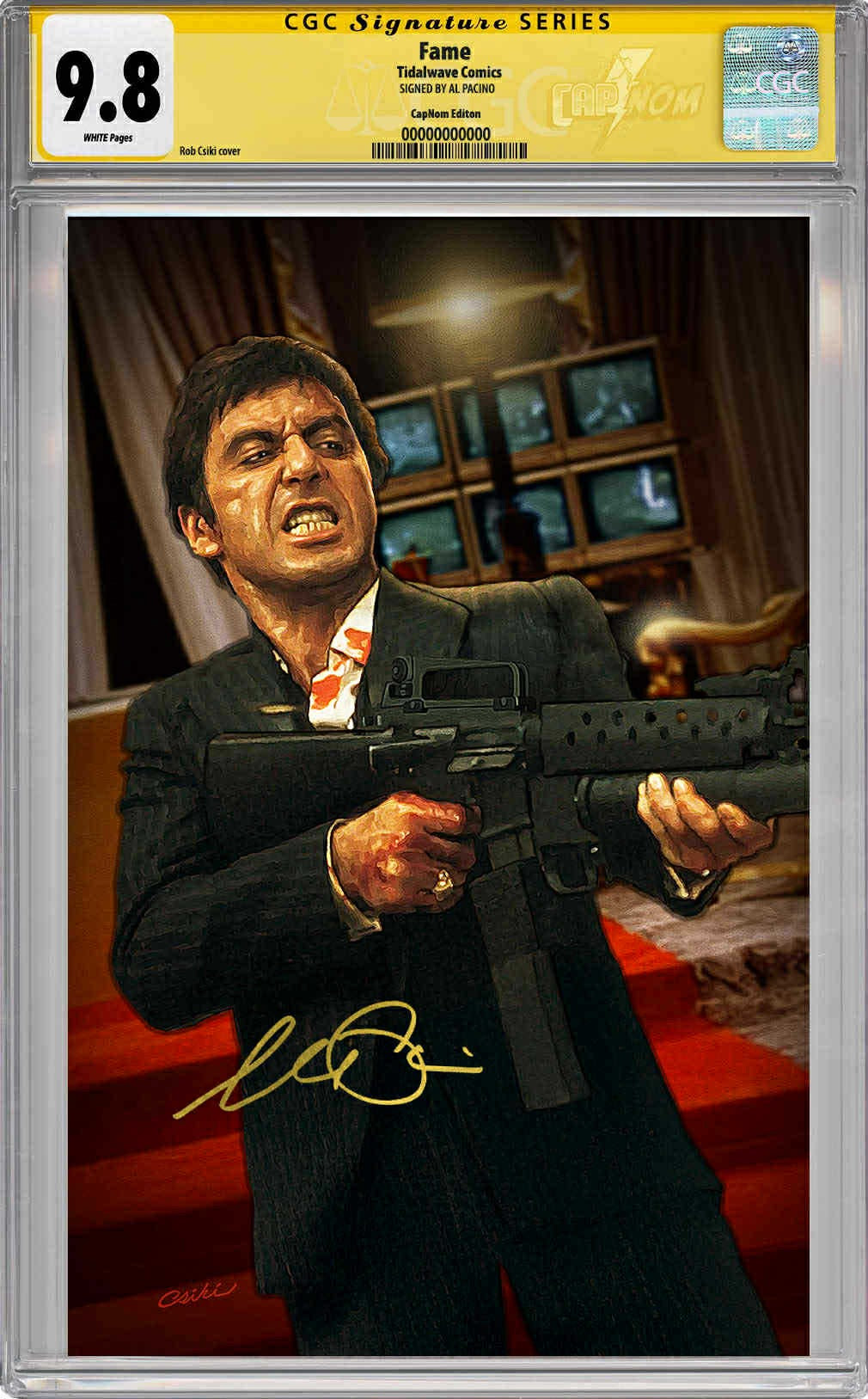 
                  
                    FAME: HISTORY OF TV & FILMS (SCARFACE) “EAT THAT SOSA” NYCC EXCLUSIVE COVER BY ROB CSIKI
                  
                