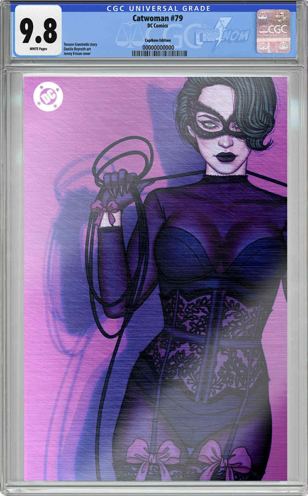
                  
                    CATWOMAN #79 “SEDUCTIVE PURR” NYCC EXCLUSIVE FOIL COVER BY JENNY FRISON
                  
                