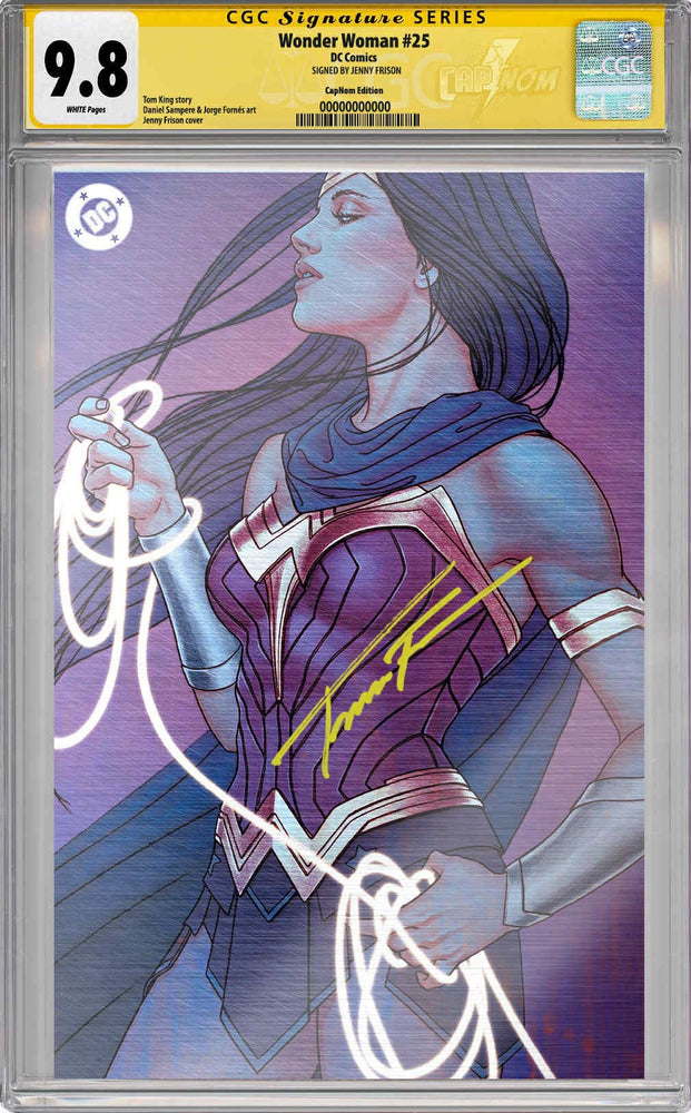 
                  
                    WONDER WOMAN #25 “TURNING POINT” NYCC EXCLUSIVE FOIL COVER BY JENNY FRISON
                  
                