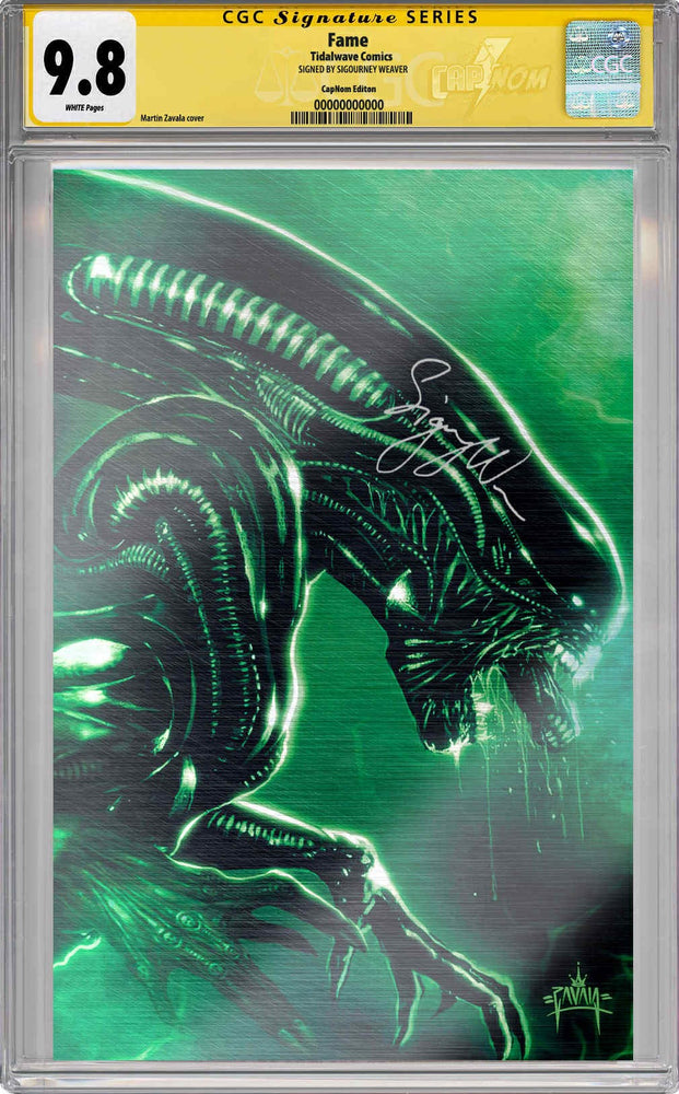 
                  
                    FAME: SIGOURNEY WEAVER (ALIEN) “ZENO TIME” NYCC EXCLUSIVE COVER BY MARTIN ZAVALA
                  
                