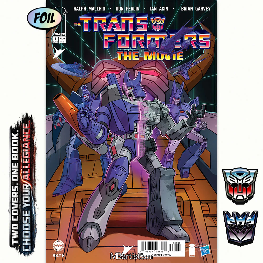 
                  
                    TRANSFORMERS THE MOVIE #1: VARIANT EXCLUSIVE BY STEVEN AHOLA
                  
                