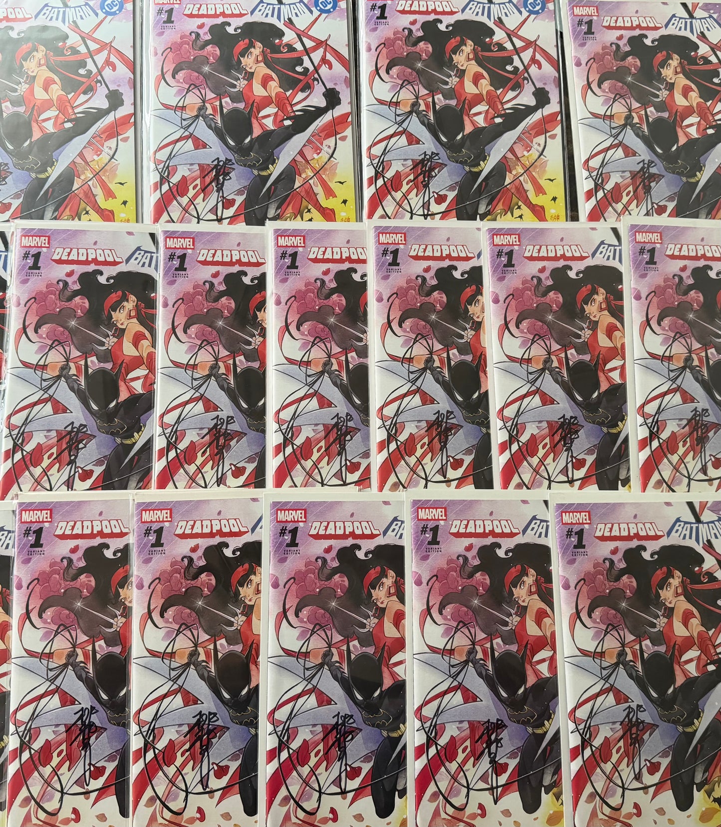 
                  
                    BATMAN DEADPOOL #1 MOMOKO VARIANT COVER CGC SS 9.8 SIGNED BY PEACH MOMOKO
                  
                