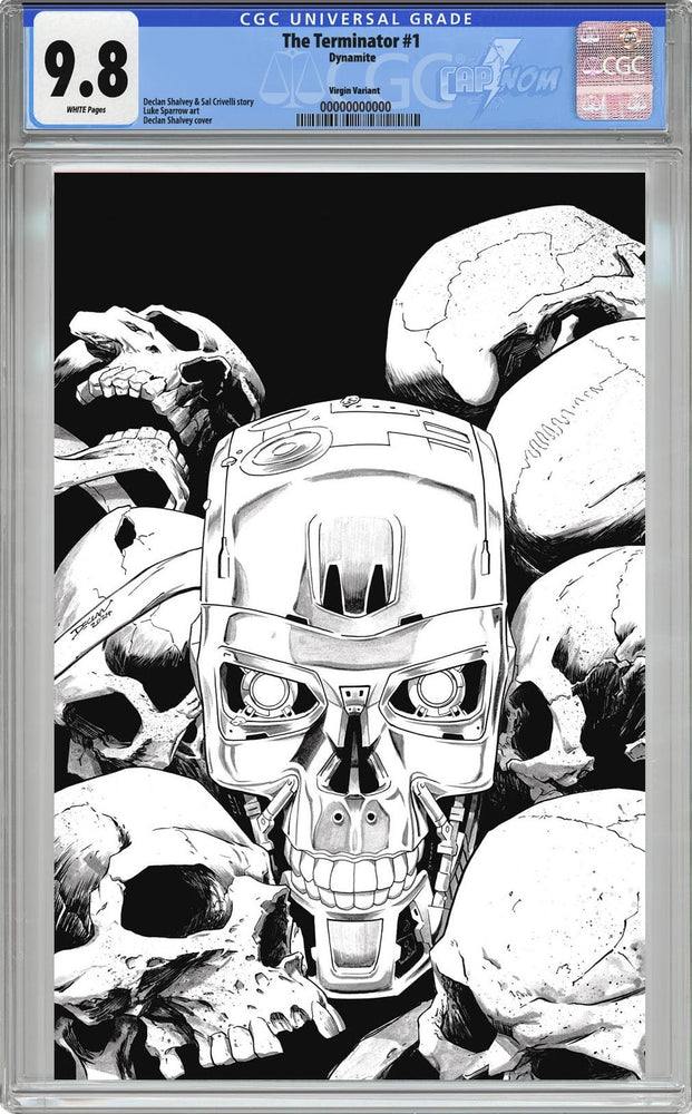 
                  
                    TERMINATOR #1 VIRGIN INCENTIVE COVER 1:50 BY DECLAN SHALVEY
                  
                