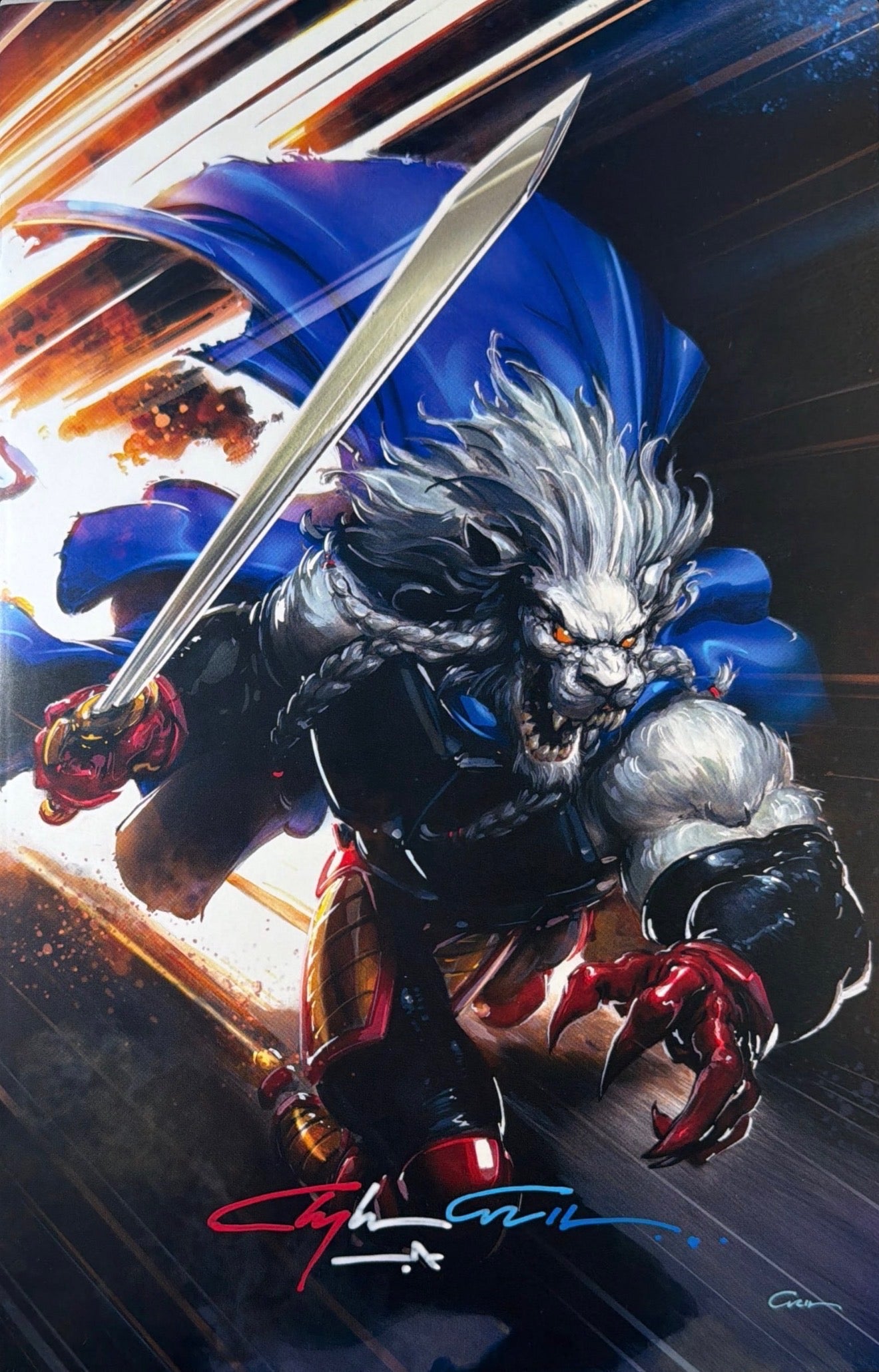 
                  
                    INVINCIBLE UNIVERSE: BATTLE BEAST #5 CRAIN VARIANT COVER
                  
                