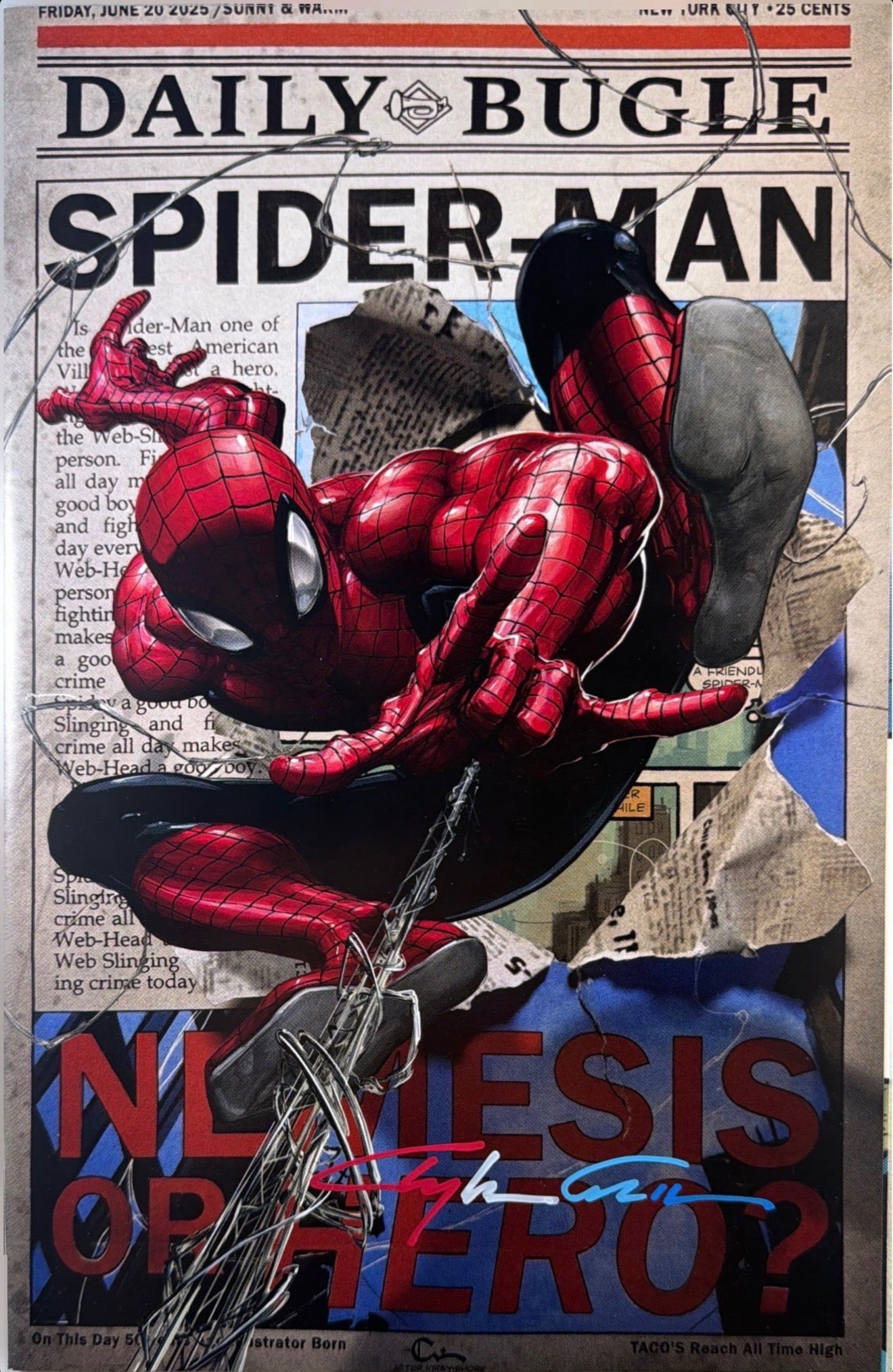 
                  
                    AMAZING SPIDER-MAN #1 CLAYTON CRAIN BREAKOUT EXCLUSIVE
                  
                