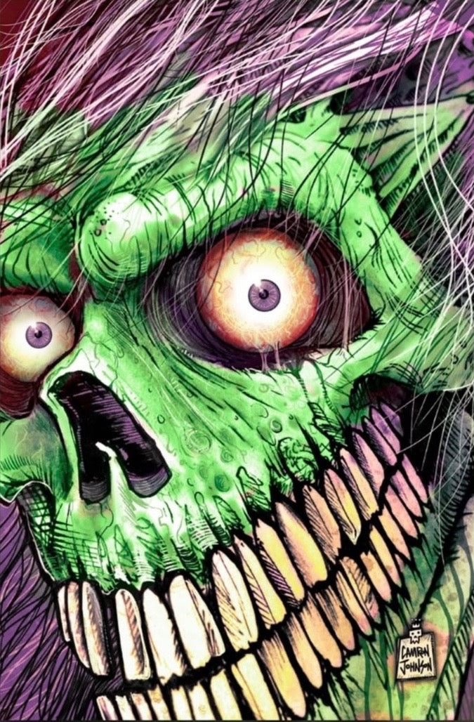 SUPER CREEPSHOW #1 FOIL EXCLUSIVE COVER BY CAMRON JOHNSON