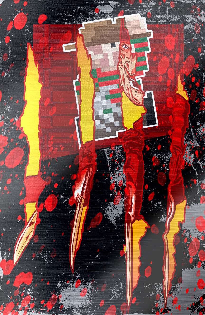 FAME: WES CRAVEN “RIP THROUGH IT” ULTIMATE SPOT FOIL VARNISH EMBOSSED FAN EXPO DALLAS EXCLUSIVE COVER BY MATTHEW WAITE
