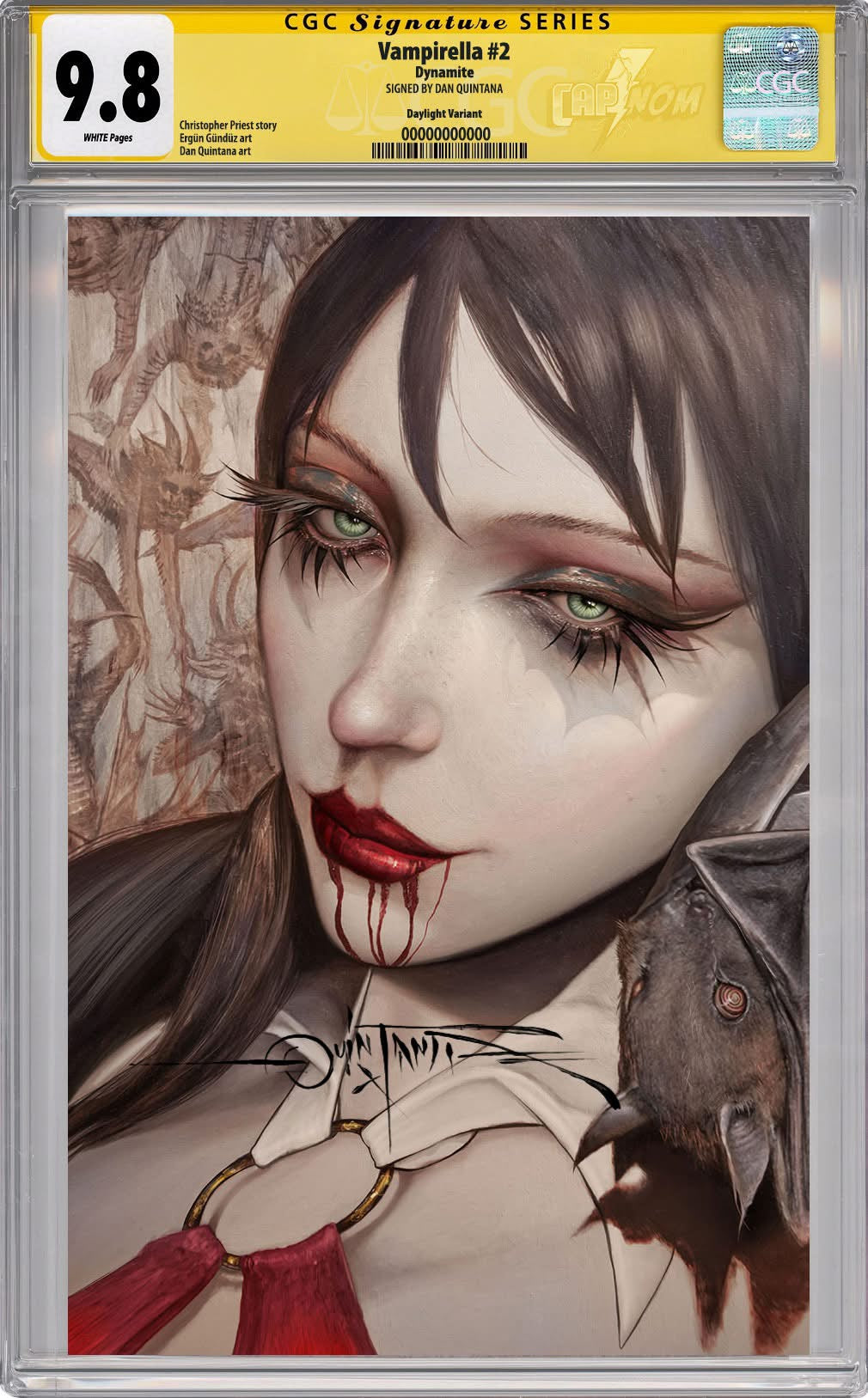 
                  
                    VAMPIRELLA VOL 7 #2 “DAYLIGHT” FAN EXPO DALLAS EXCLUSIVE BY DAN QUINTANA
                  
                