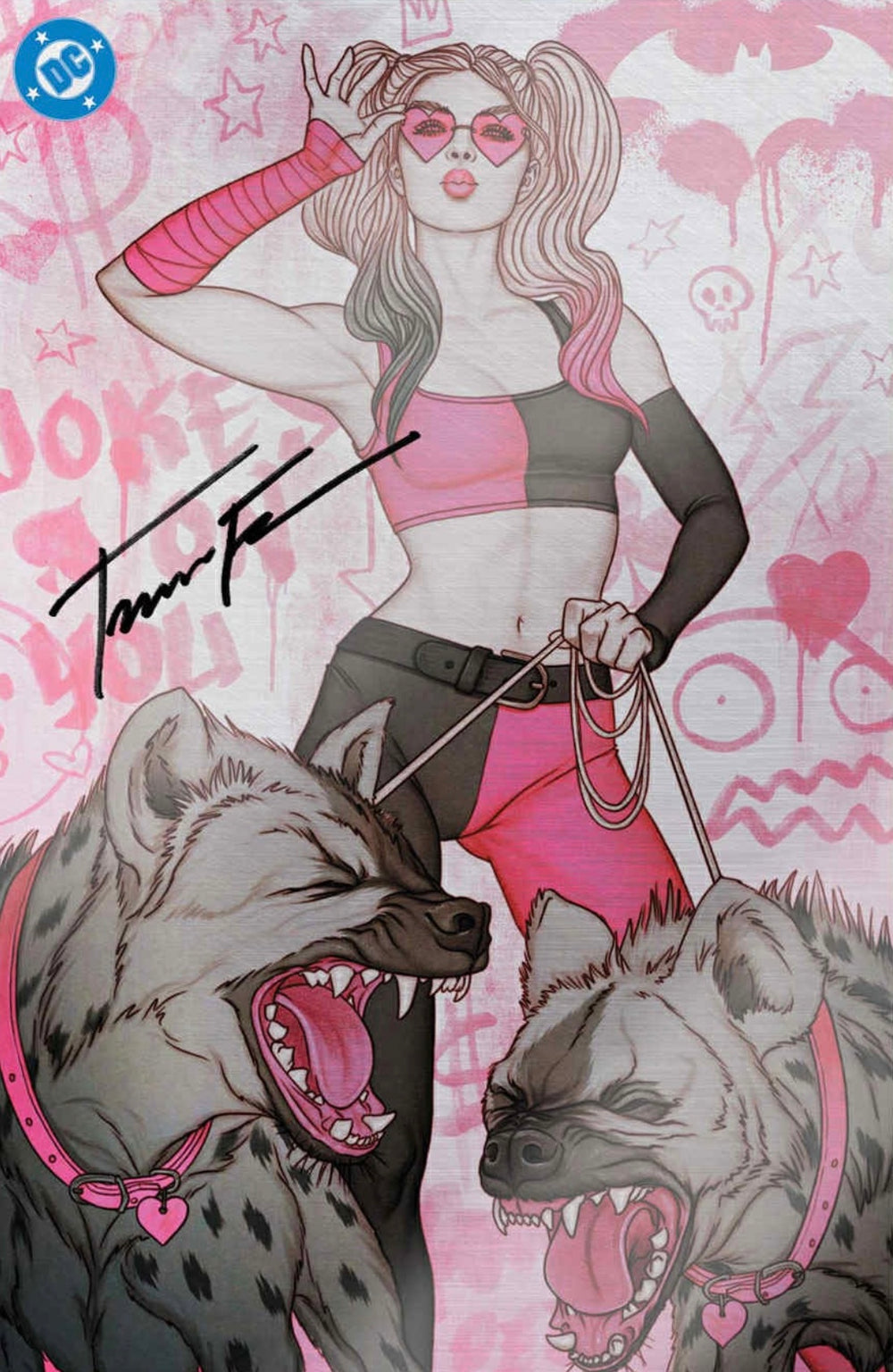 HARLEY QUINN #51 “PINK KISSES” HEROES CON EXCLUSIVE FOIL EDITON