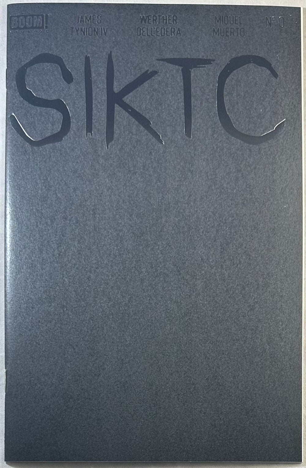 SOMETHING IS KILLING THE CHILDREN #0 BOOM! STUDIOS SDCC EXCLUSIVE SPOT FOIL BLANK