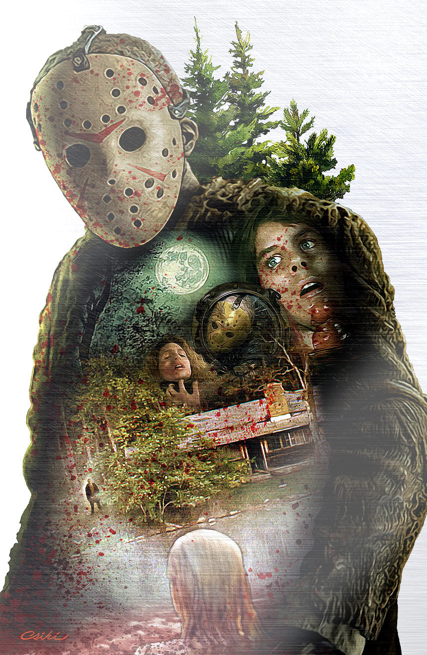 ORBIT: BIRTH OF A SLASHER “REFRACTOR JASON” NYCC EXCLUSIVE COVER BY ROB CSIKI