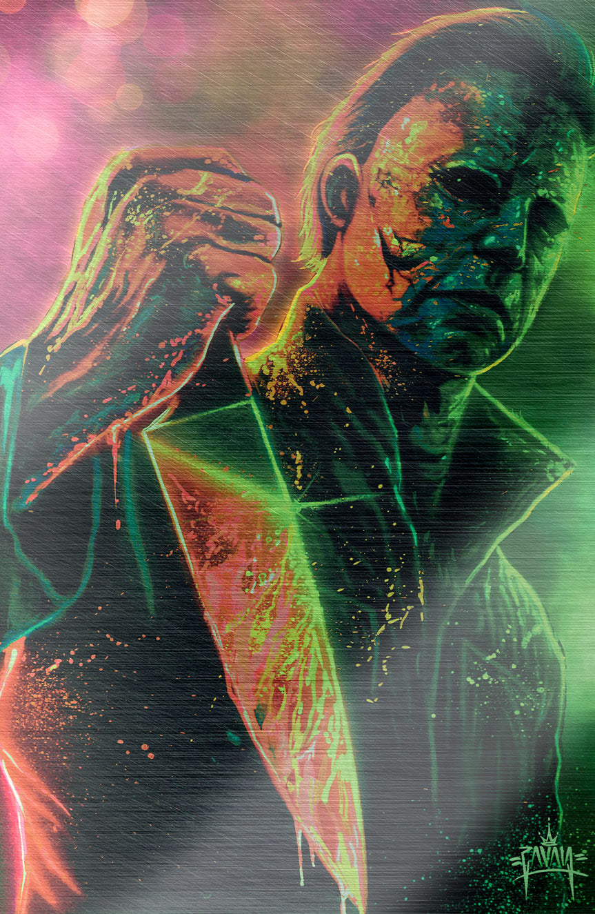 ORBIT: BIRTH OF A SLASHER “NEON MYERS” NYCC EXCLUSIVE COVER BY MARTIN ZAVALA