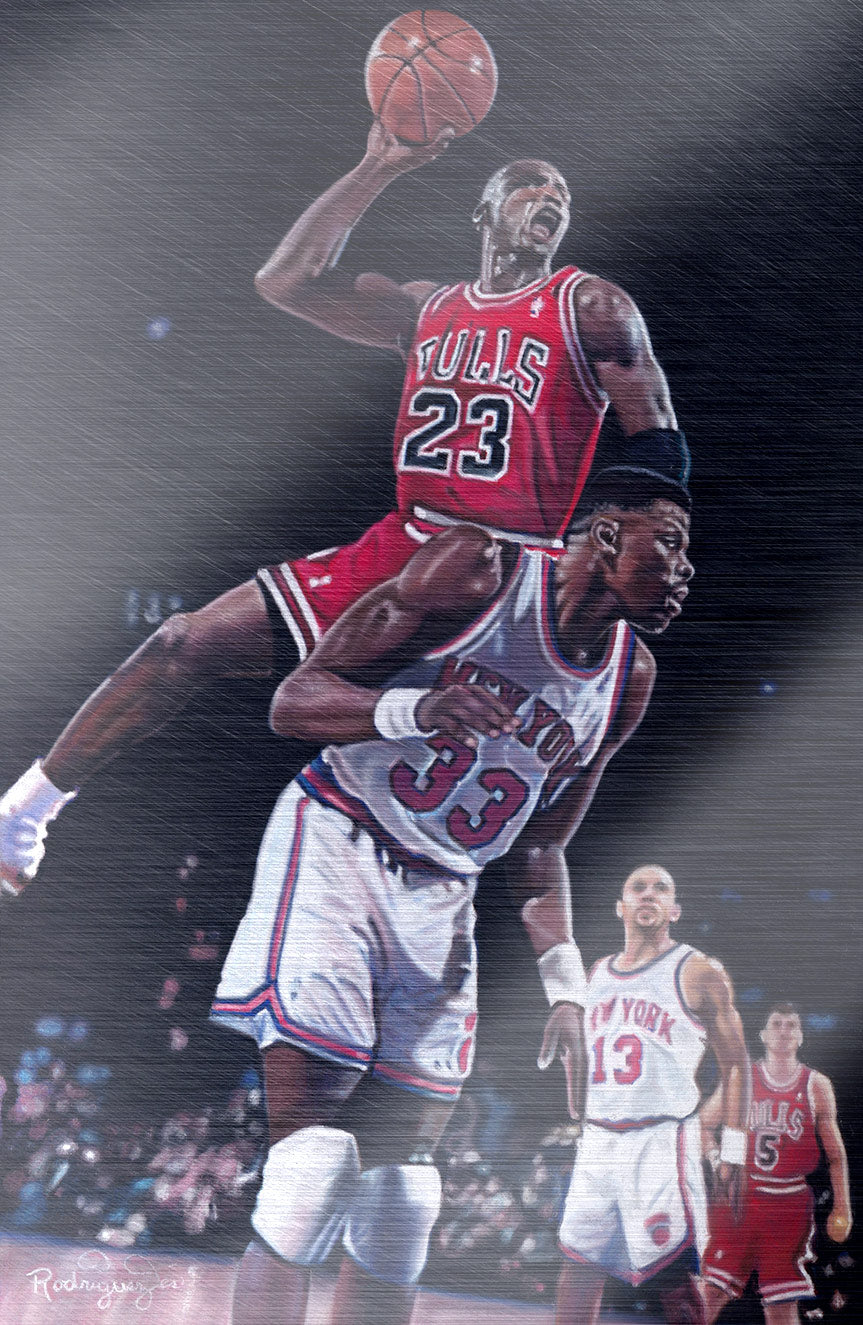 FAME: MICHAEL JORDAN “ON THE BACK” NYCC EXCLUSIVE COVER BY OMAR RODRIGUEZ JR
