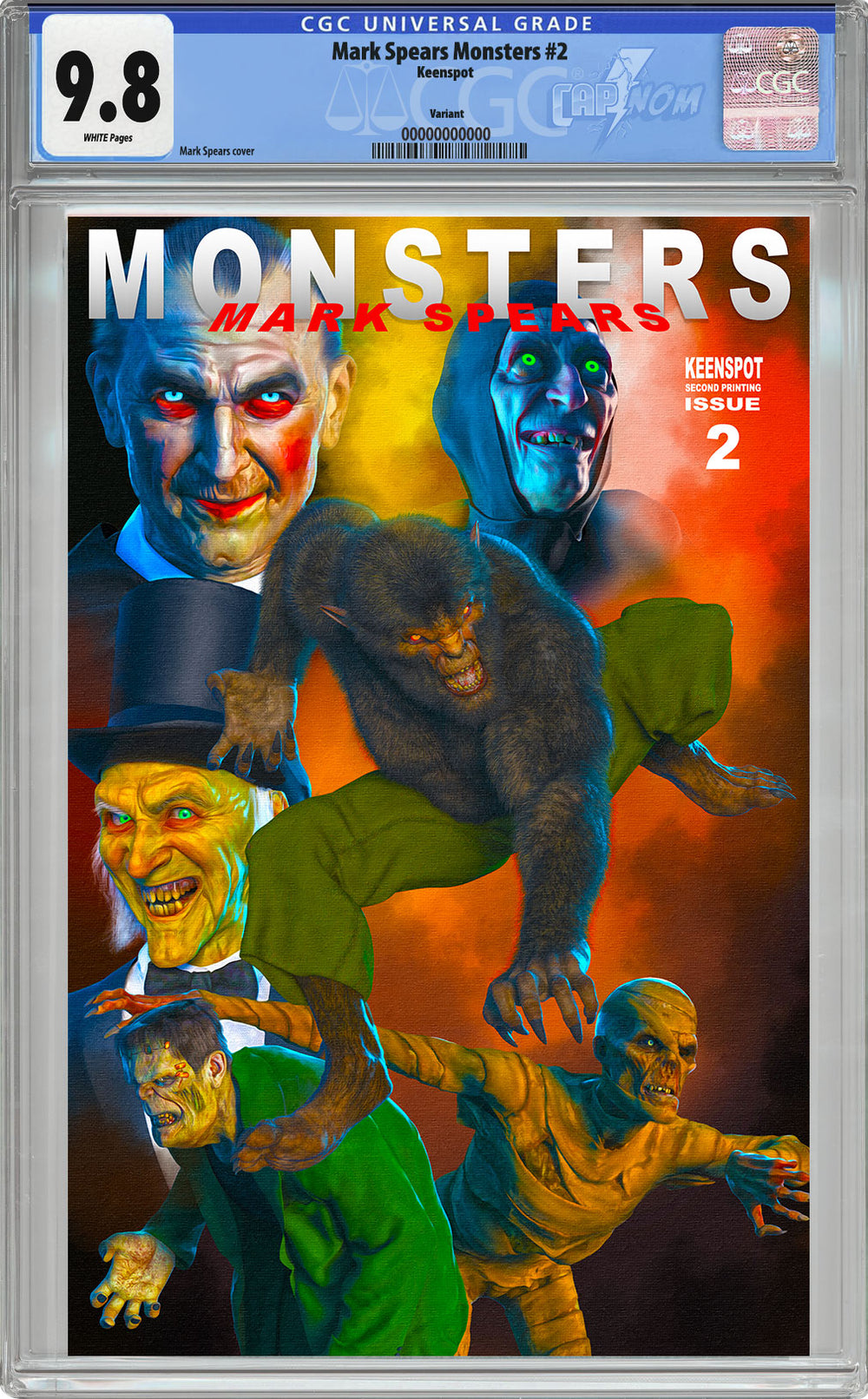 【匿名発送 未開封 正規品】THE MONSTERS 2箱ピース MONSTERS #2 2ND PRINT (UF4 HOMAGE) MEGACON 2025 EXCLUSIVE