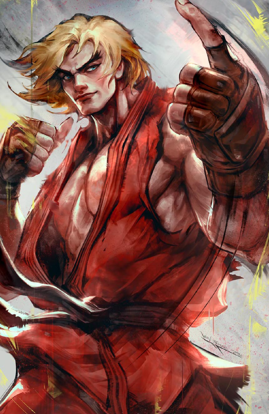 STREET FIGHTER #1 “KEN” SDCC EXCLUSIVE COVER BY IVAN TAO (SECRET DROP)