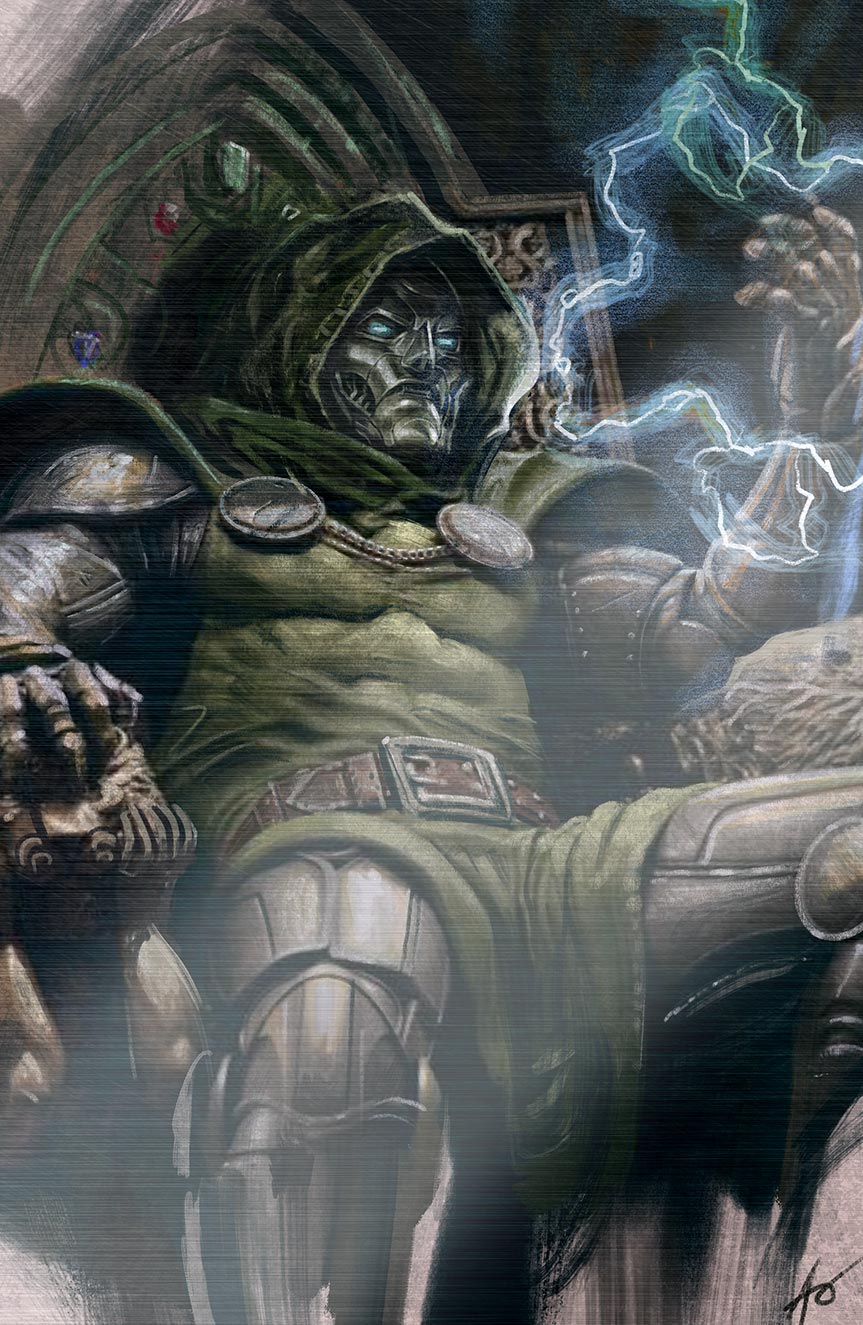TRIBUTE: JACK KIRBY “DOOM” SDCC EXCLUSIVE COVER BY RUDY AO