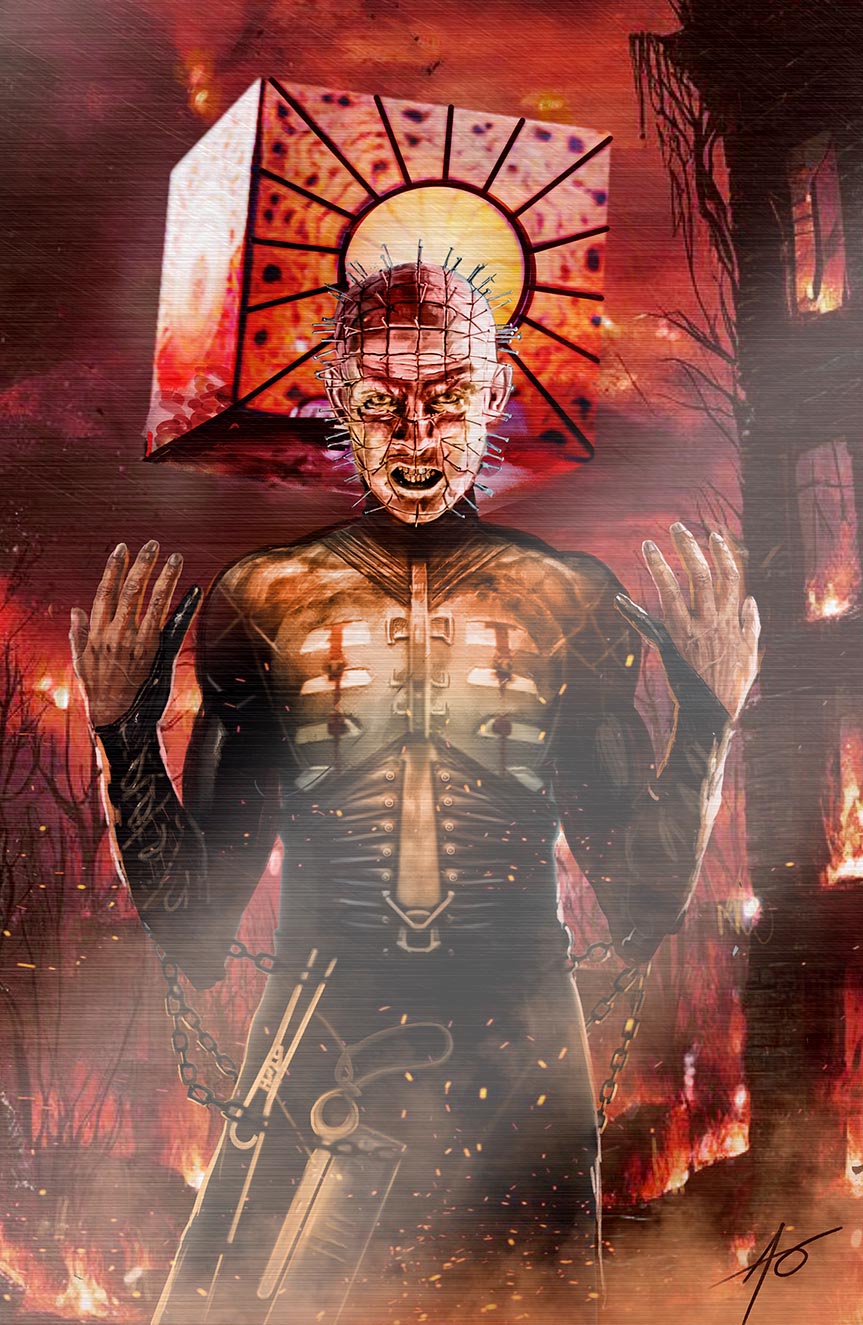 FAME: CLIVE BARKER “WELCOME TO HELL” SDCC EXCLUSIVE COVER BY RUDY AO