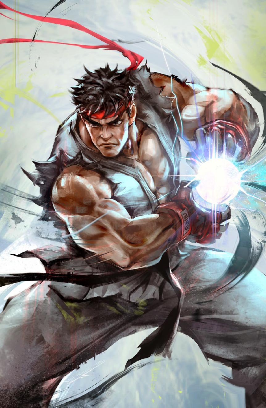STREET FIGHTER #1 “RYU” SDCC EXCLUSIVE COVER BY IVAN TAO
