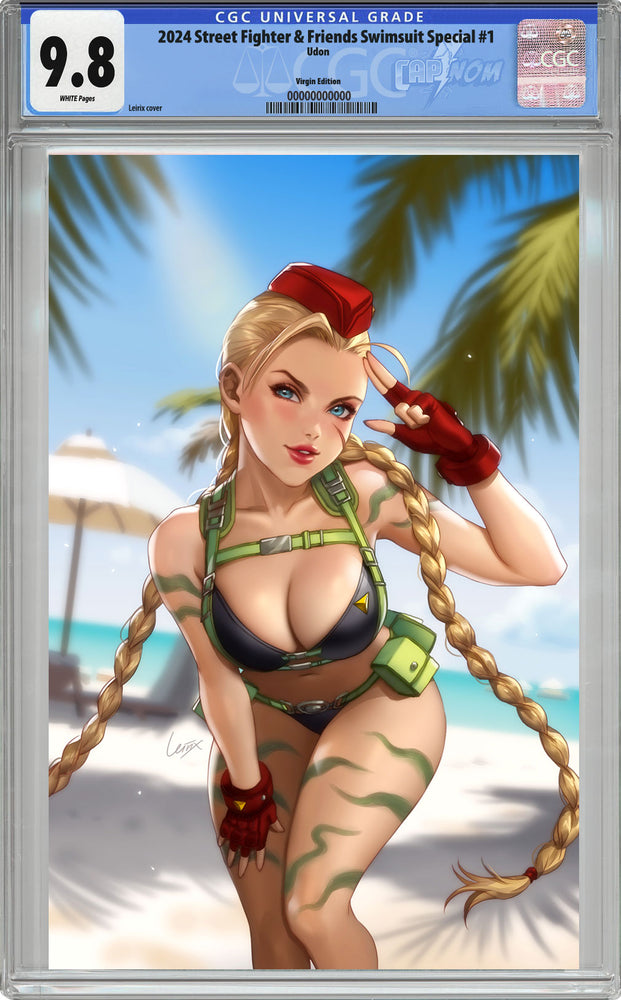 
                  
                    STREET FIGHTER & FRIENDS SWIMSUIT 2024 #1 NYCC EXCLUSIVE CAMMY VIRGIN EDITION BY LEIRIX
                  
                