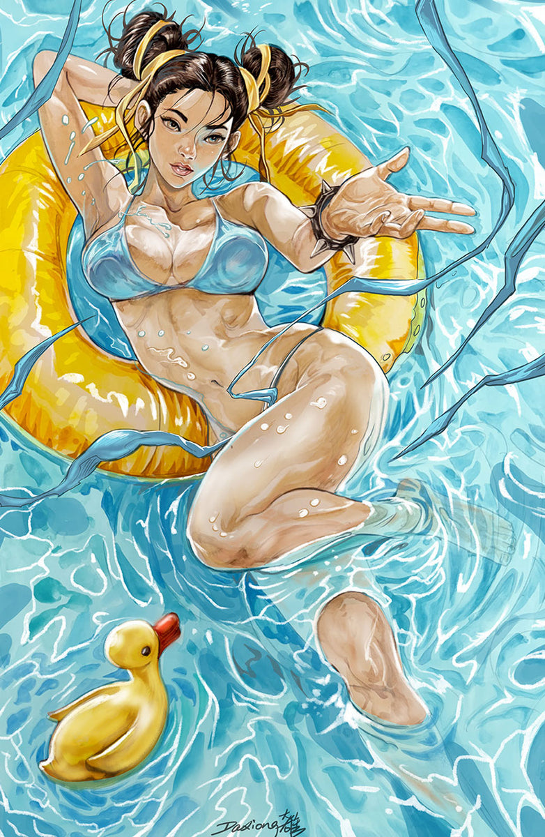 STREET FIGHTER SWIMSUIT 2024 TERRIFICON EXCLUSIVE COVER BY DA XIONG