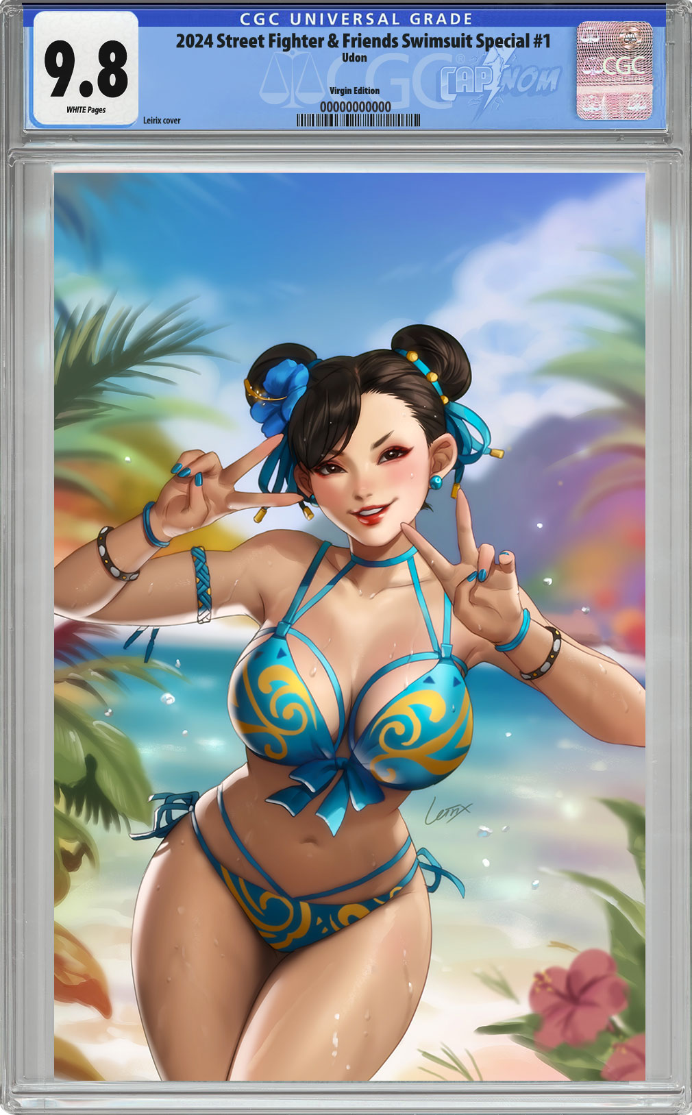 
                  
                    STREET FIGHTER & FRIENDS SWIMSUIT 2024 #1 NYCC EXCLUSIVE CHUNG-LI VIRGIN EDITION BY LEIRIX
                  
                