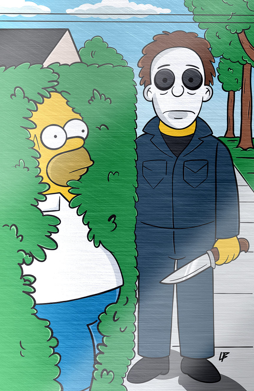 FAME: MATT GROENING “SCARY FADE” NYCC EXCLUSIVE COVER BY LLOYD BAILEY