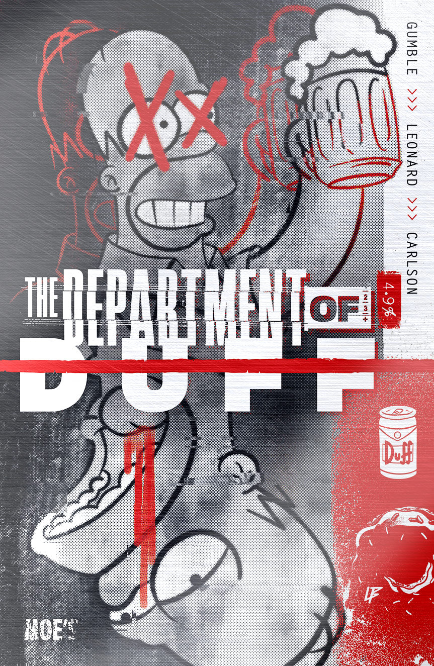 FAME: MATT GROENING “DEPARTMENT OF DUFF” NYCC EXCLUSIVE COVER BY LLYOD BAILEY