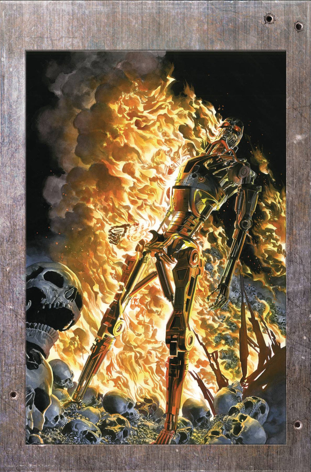 TERMINATOR #1 VIRGIN INCENTIVE COVER 1:40 BY ALEX ROSS