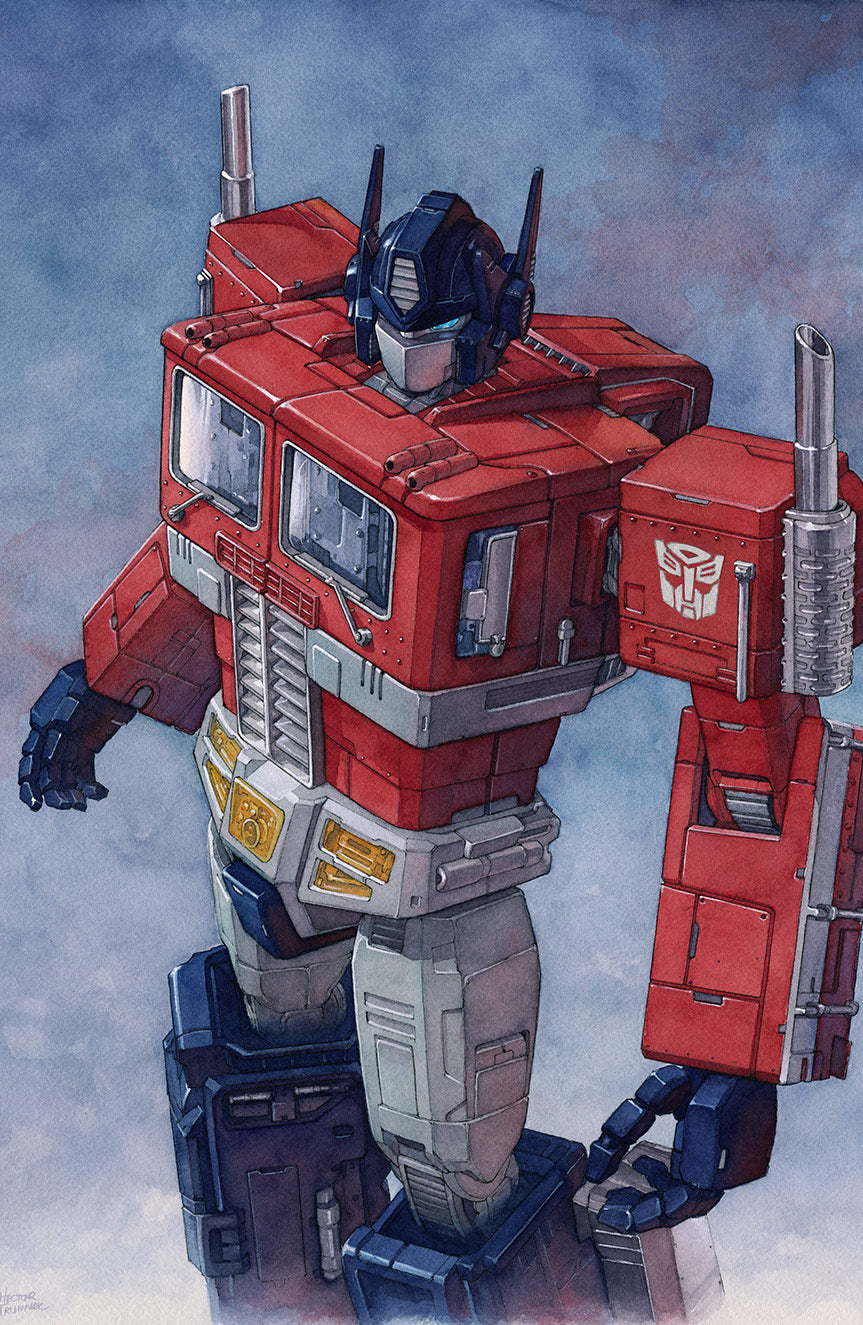 TRANSFORMERS #25 “STANDING ON BUSINESS” NYCC EXCLUSIVE COVER BY HECTOR TRUNNEC