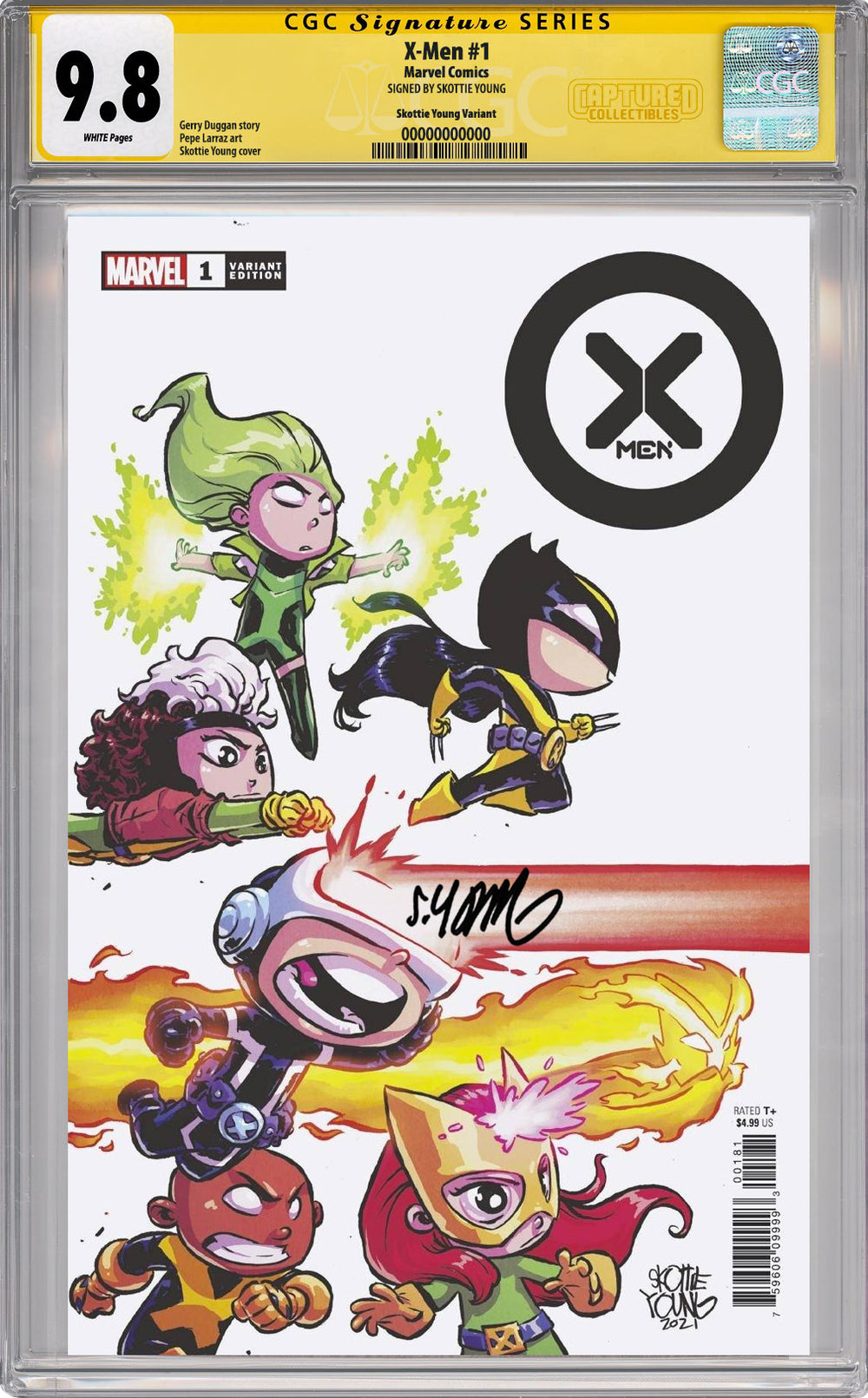 X-Men #1 Variant CGC SS 9.8 Signed by Skottie Young