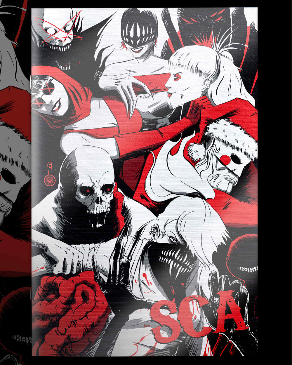 SCHMALKES COMIC ARCADE “RED SPOT FOIL” NYCC EXCLUSIVE COVER BY JOSEPH SCHMALKE