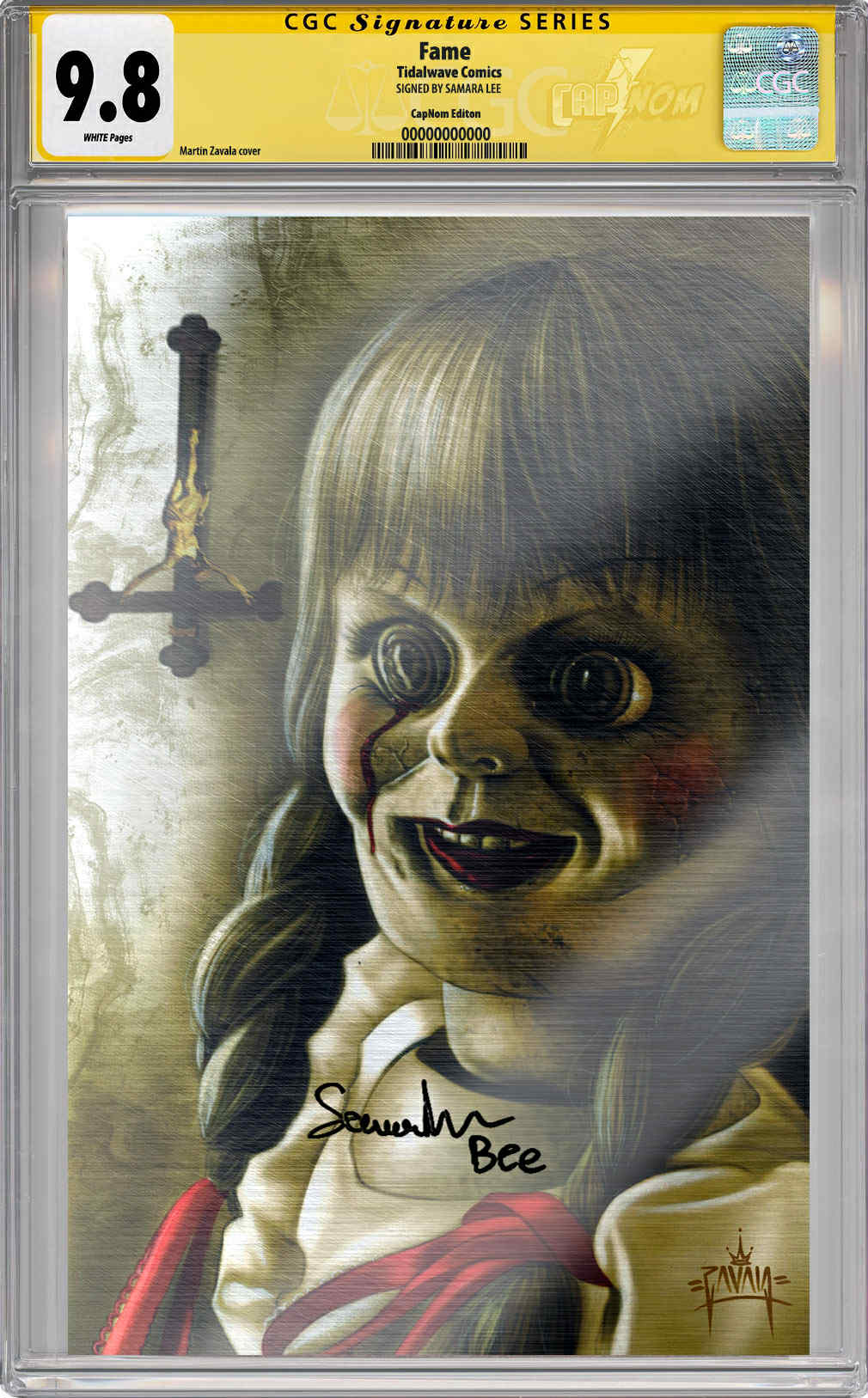 
                  
                    ORBIT: BIRTH OF A SLASHER “SWEET ANNABELLE” SC HORROR CON EXCLUSIVE COVER BY MARTIN ZAVALA
                  
                