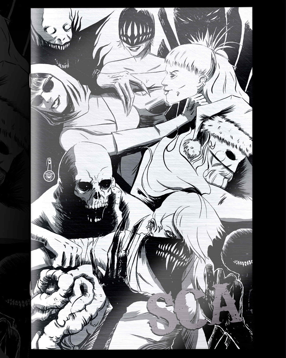 SCHMALKES COMIC ARCADE “BLACK SPOT FOIL” NYCC EXCLUSIVE COVER BY JOSEPH SCHMALKE
